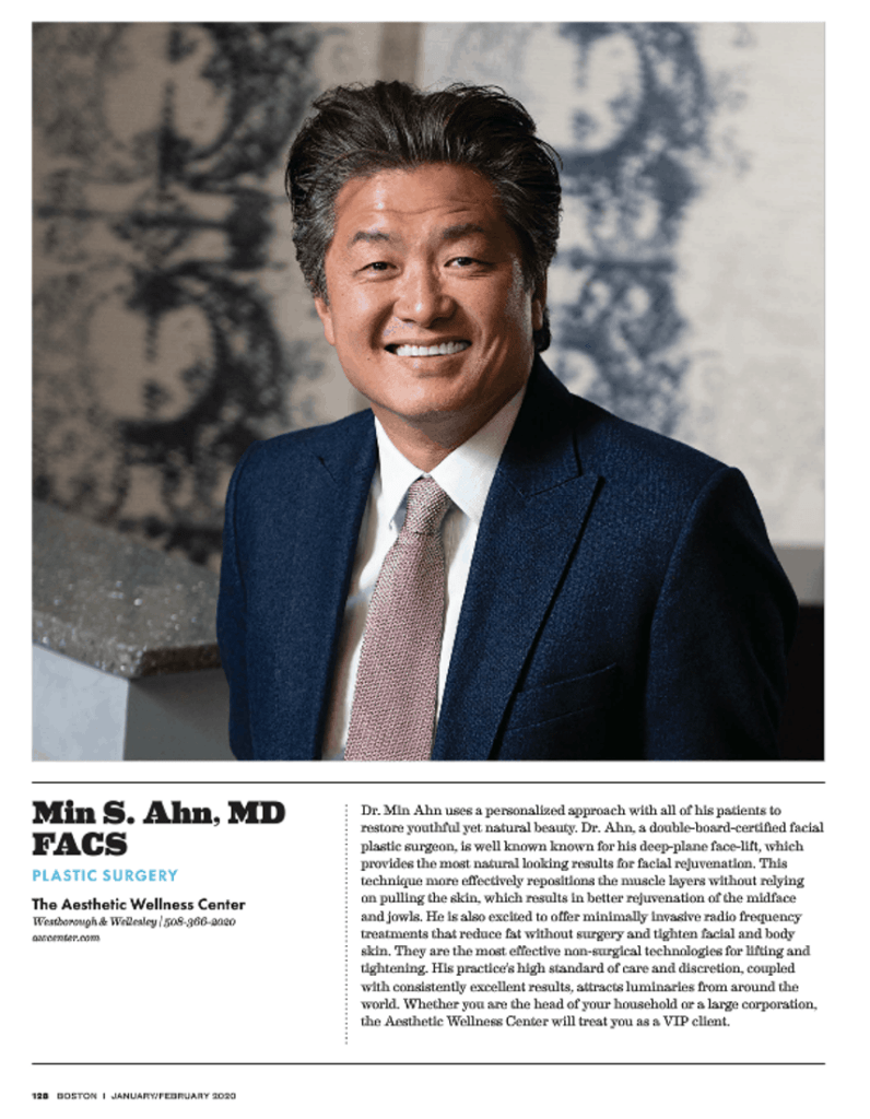 Dr. Ahn - Facial Plastic Surgery in Boston