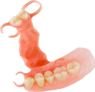 Partial No-Mmetal Dentures in San Jose