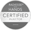 Radiesse for Hands Certified Injector logo