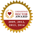 Compassionate Doctor Award 2009, 2012, 2013, 2014