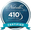 Natrelle 410 Shaped Gel Certified Logo