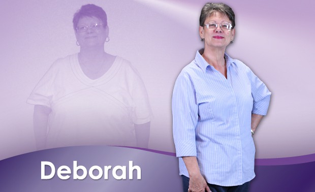 Before and After Weight Loss Deborah
