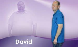 Before and After Weight Loss David