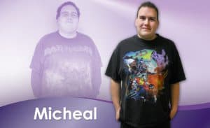 Before and After Weight Loss Micheal