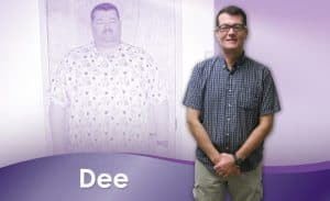 Before and After Weight Loss Dee
