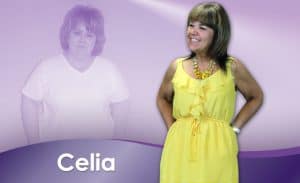 Before and After Weight Loss Celia